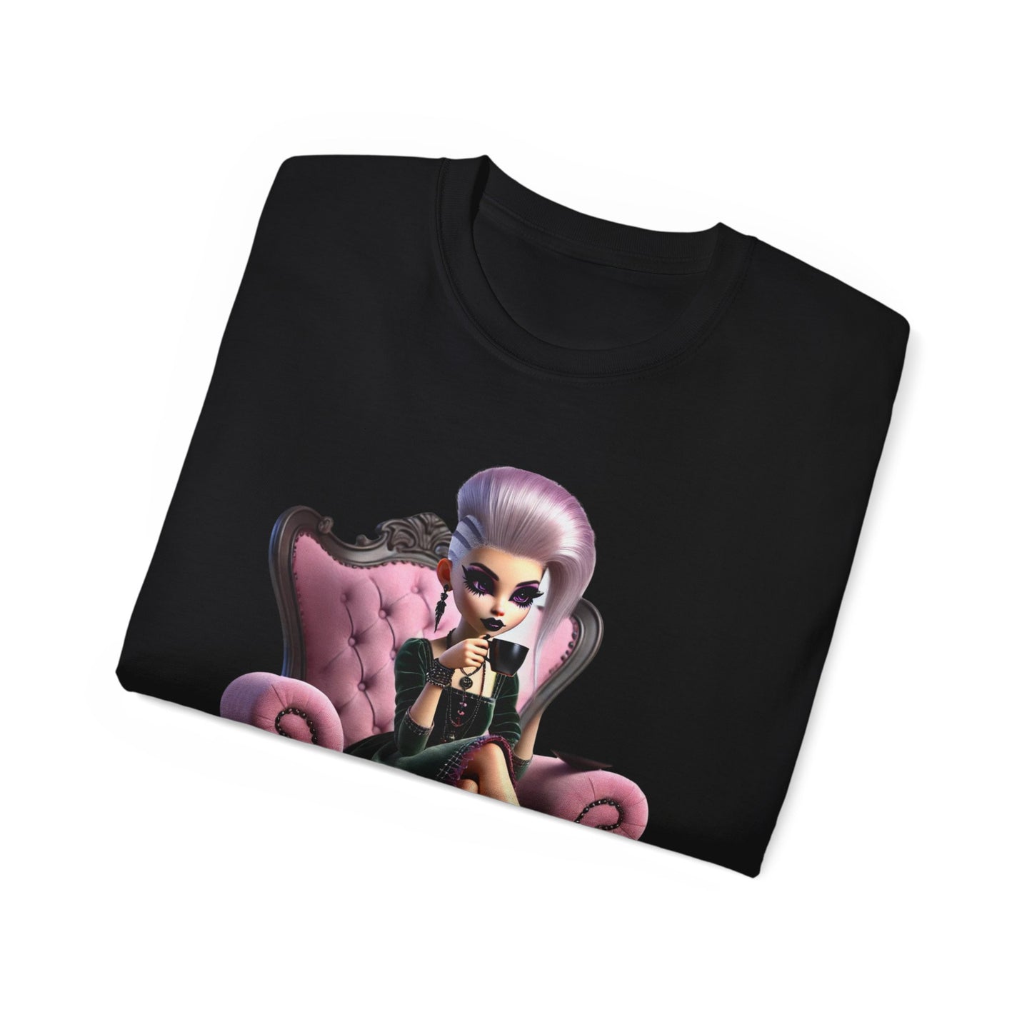 Chic Cartoon Sassy Tee