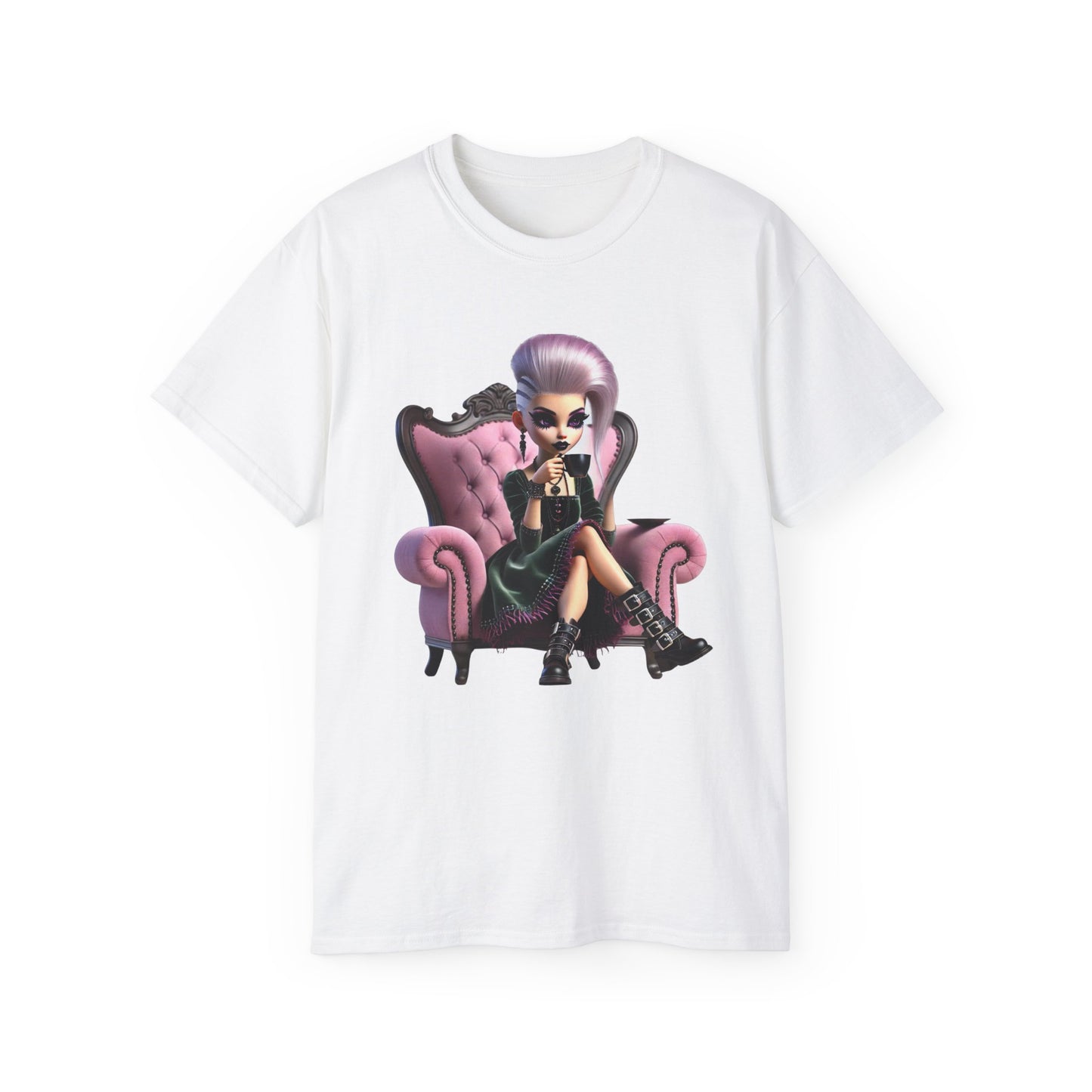 Chic Cartoon Sassy Tee