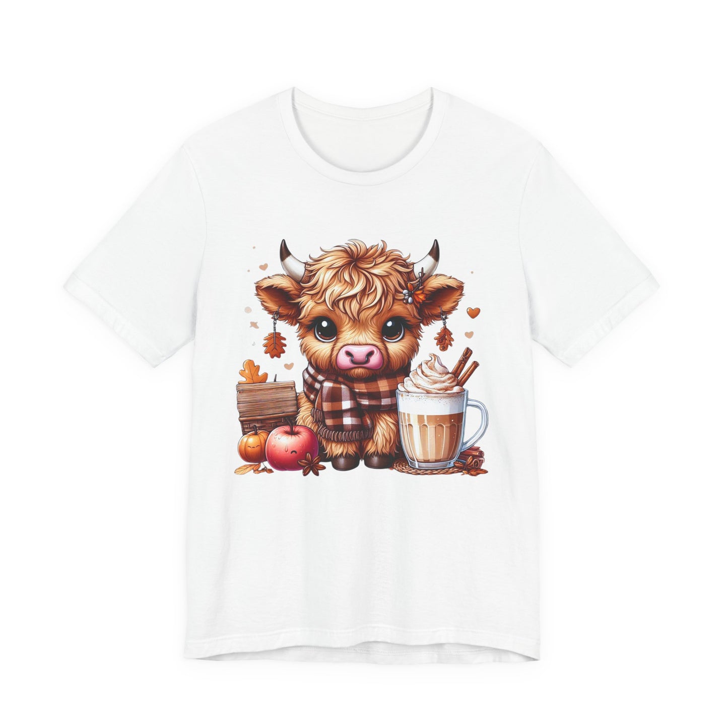 Autumn Cow Tee -