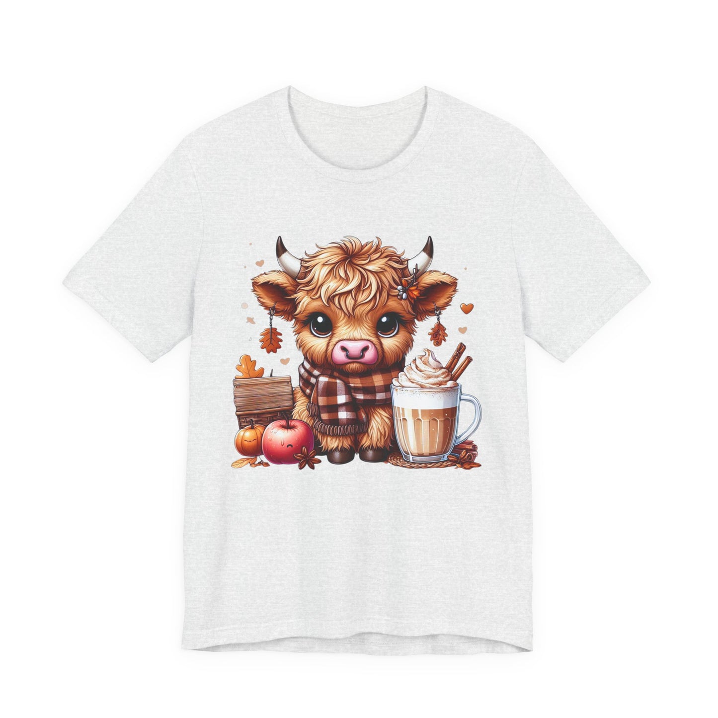 Autumn Cow Tee -