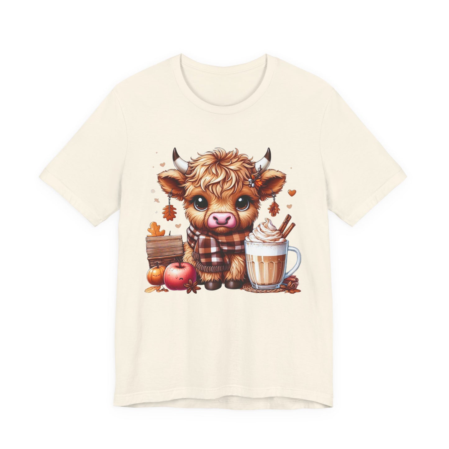 Autumn Cow Tee -