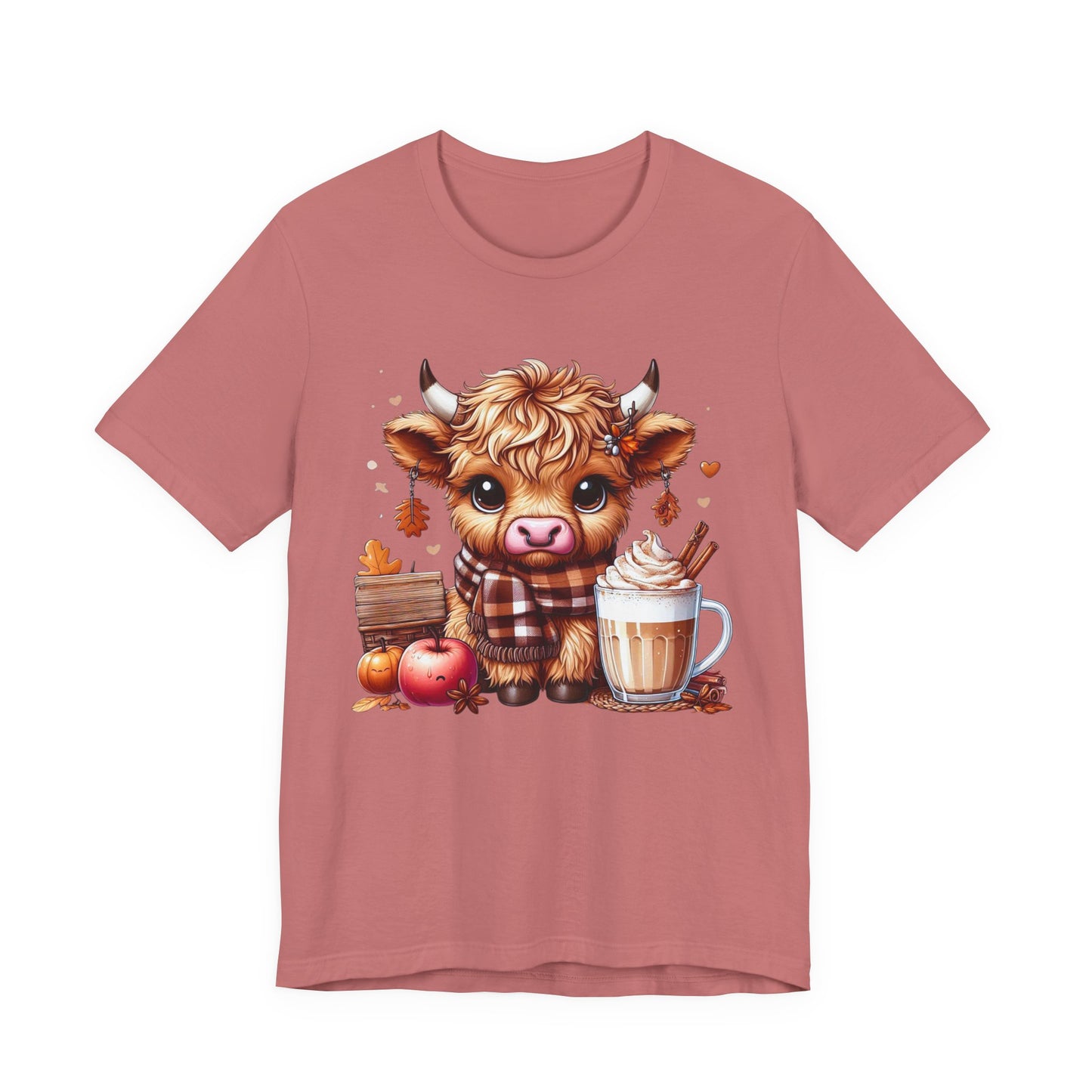 Autumn Cow Tee -