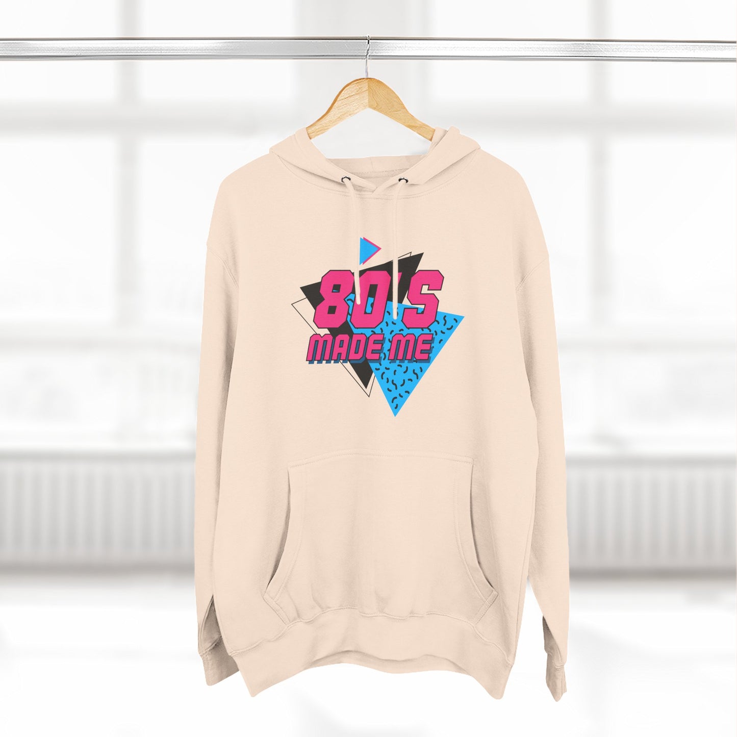 Retro 80s Fleece Hoodie