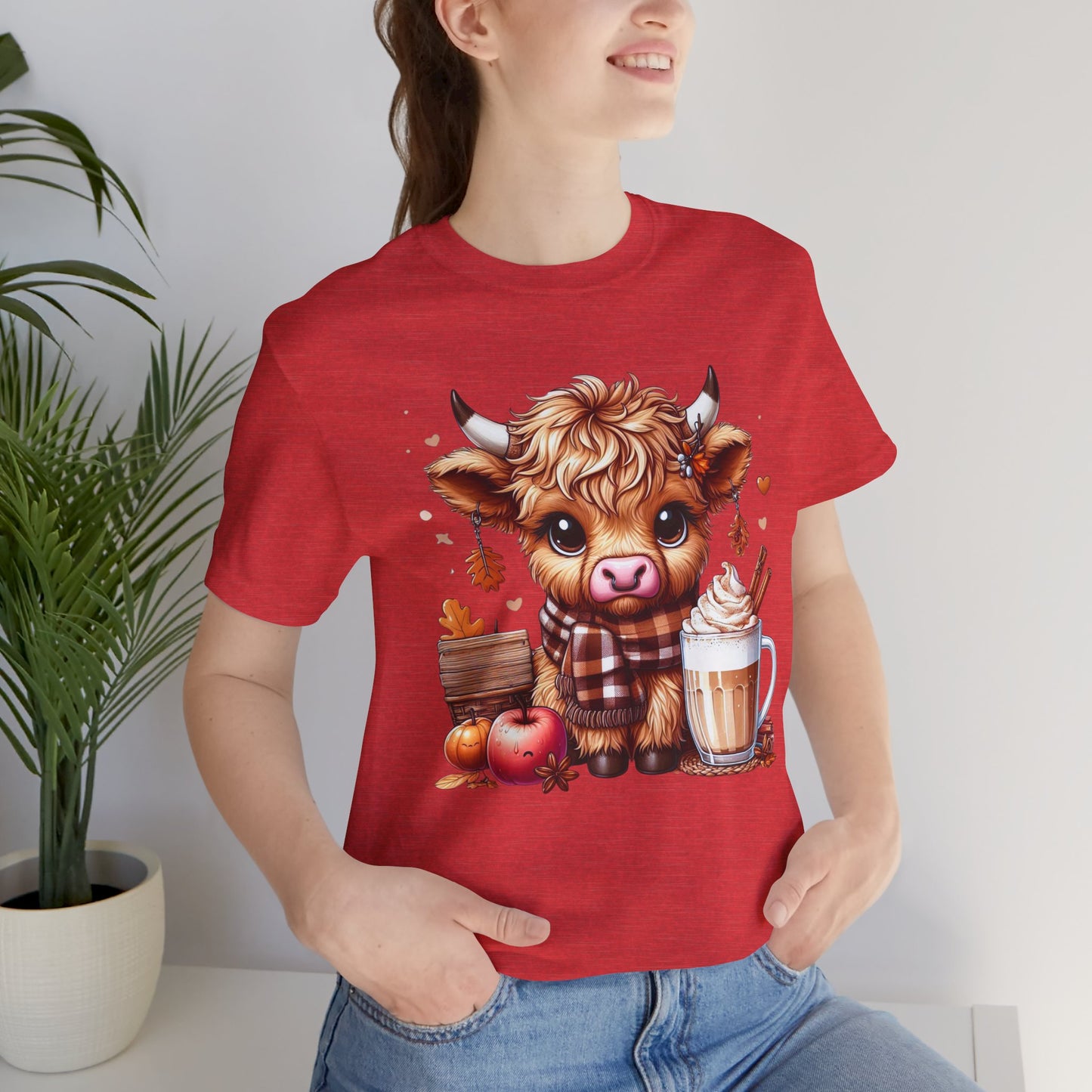 Autumn Cow Tee -