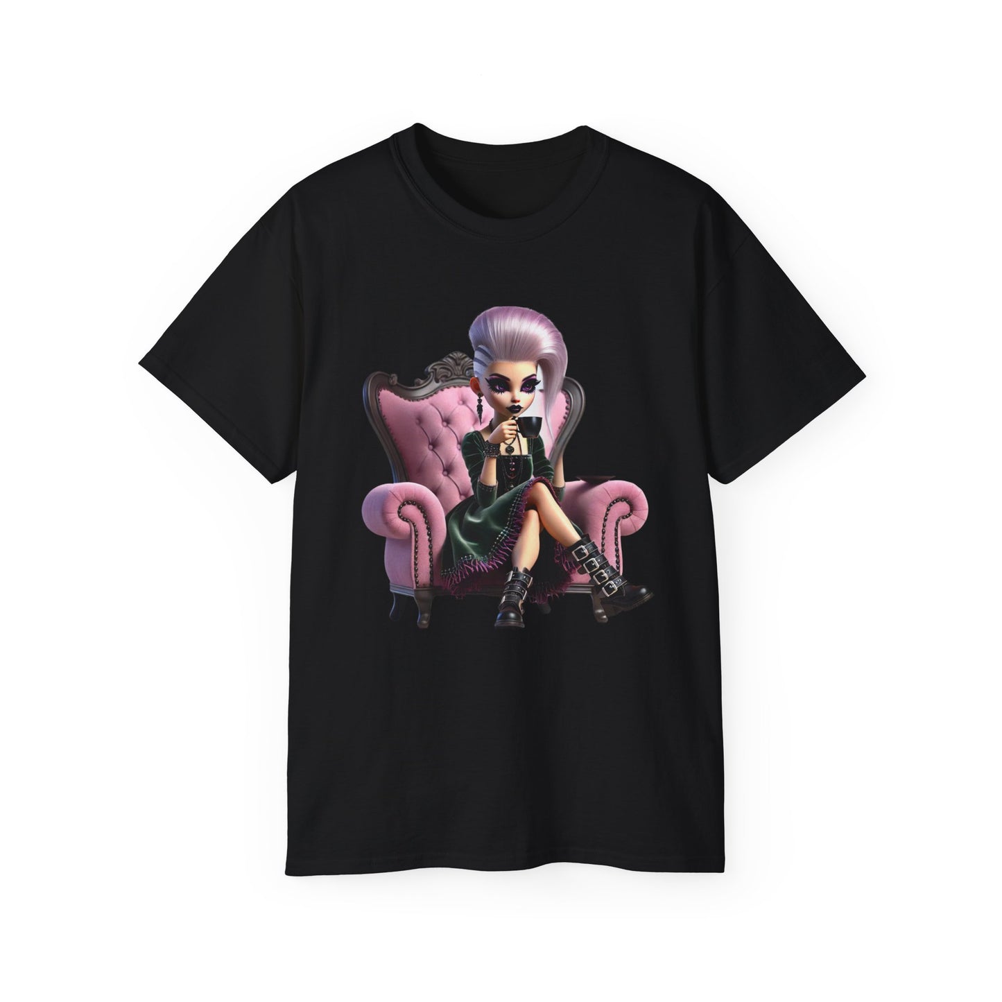 Chic Cartoon Sassy Tee