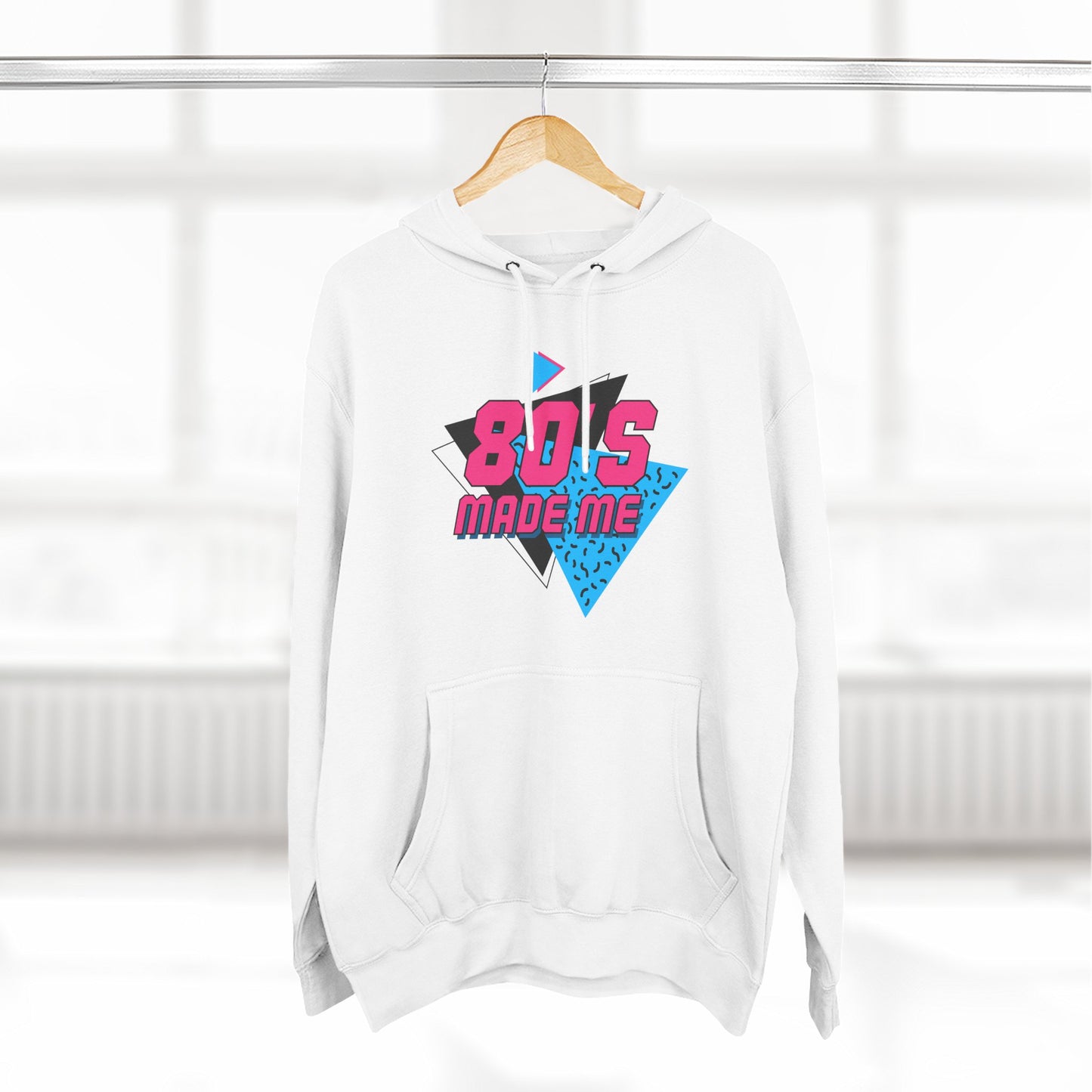 Retro 80s Fleece Hoodie