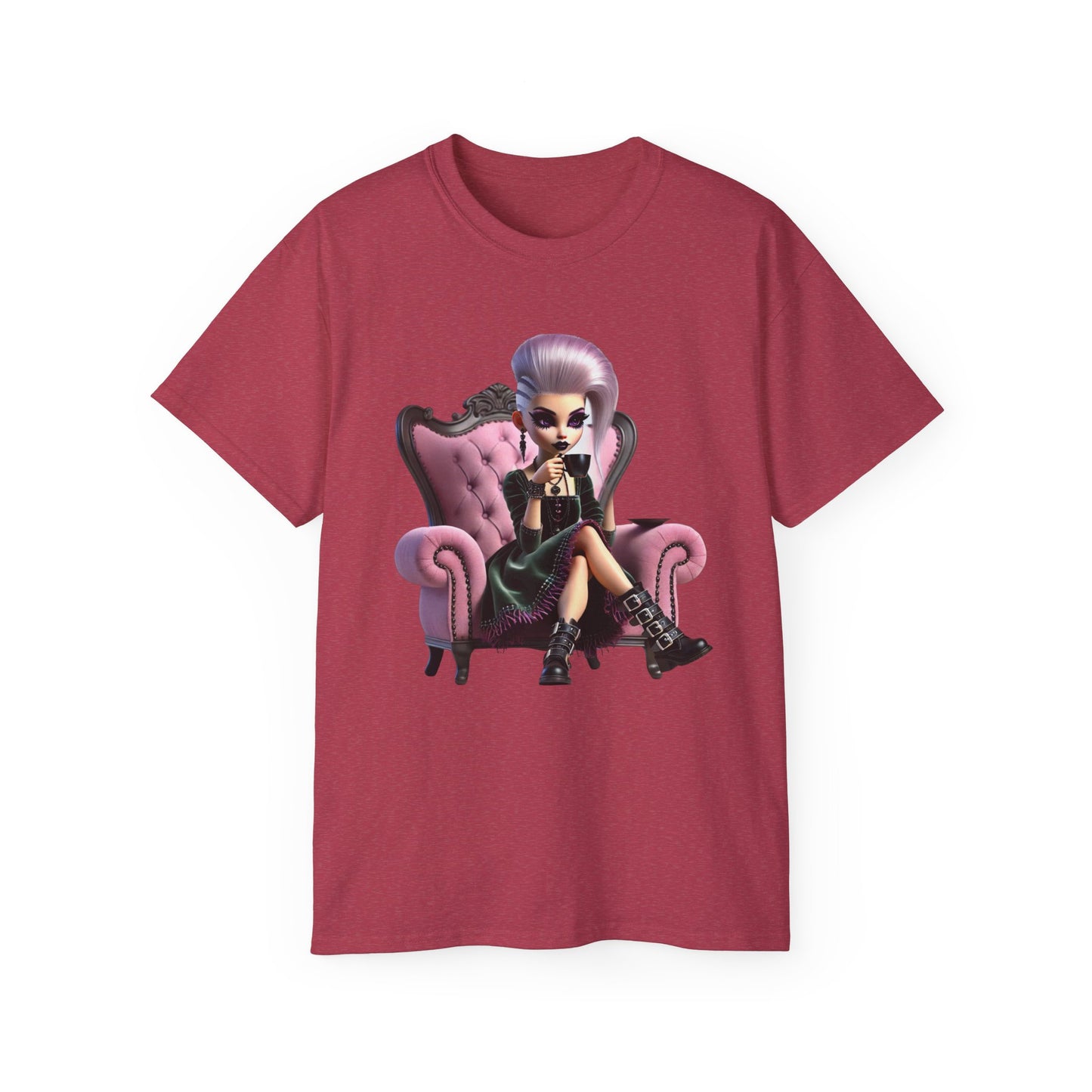 Chic Cartoon Sassy Tee