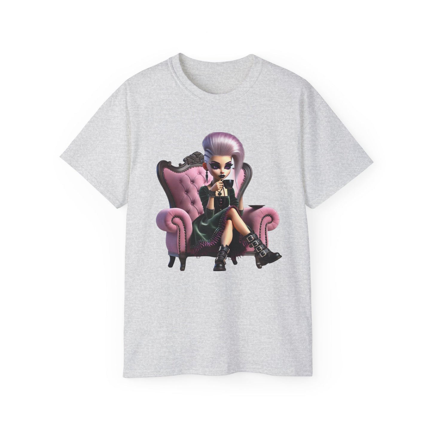 Chic Cartoon Sassy Tee