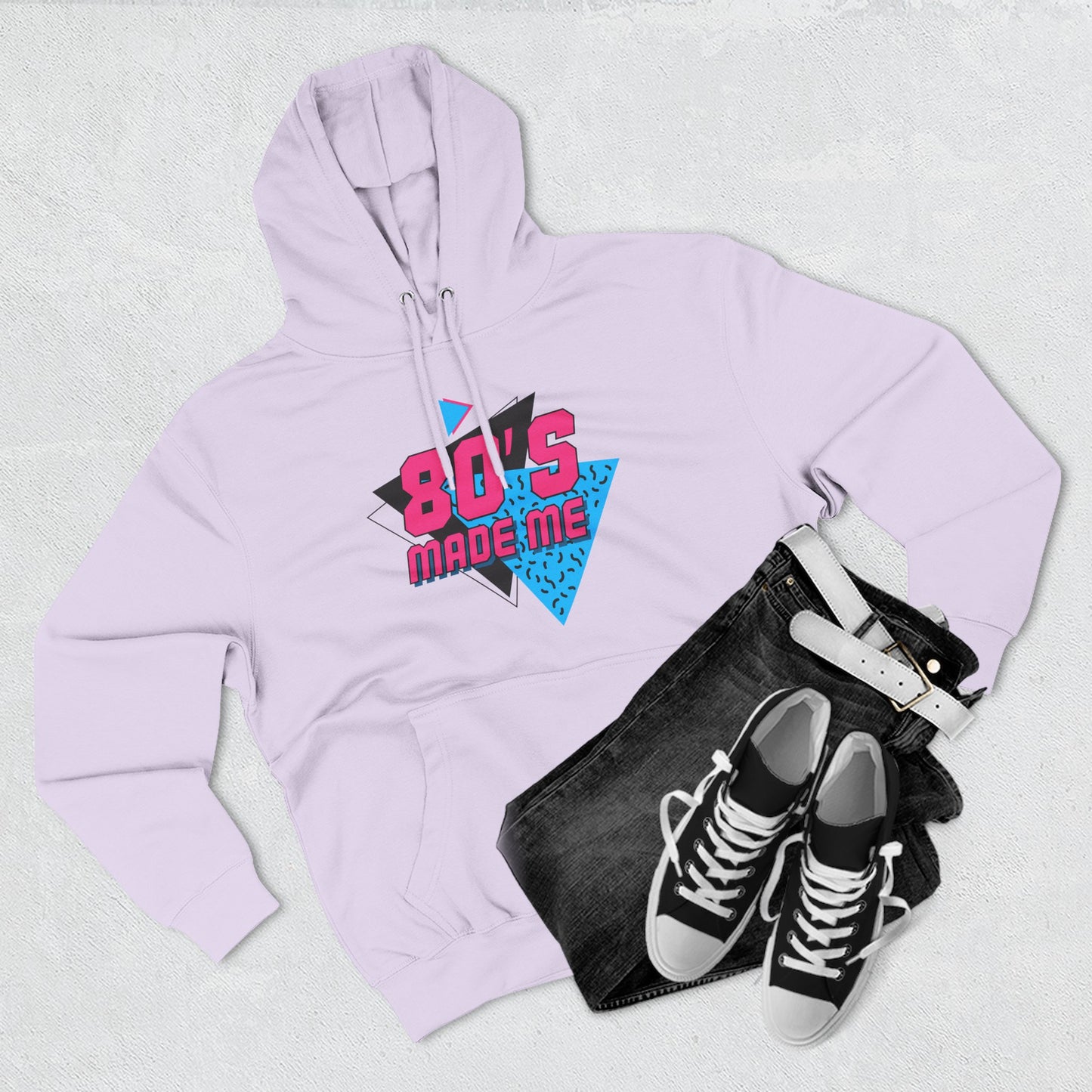 Retro 80s Fleece Hoodie