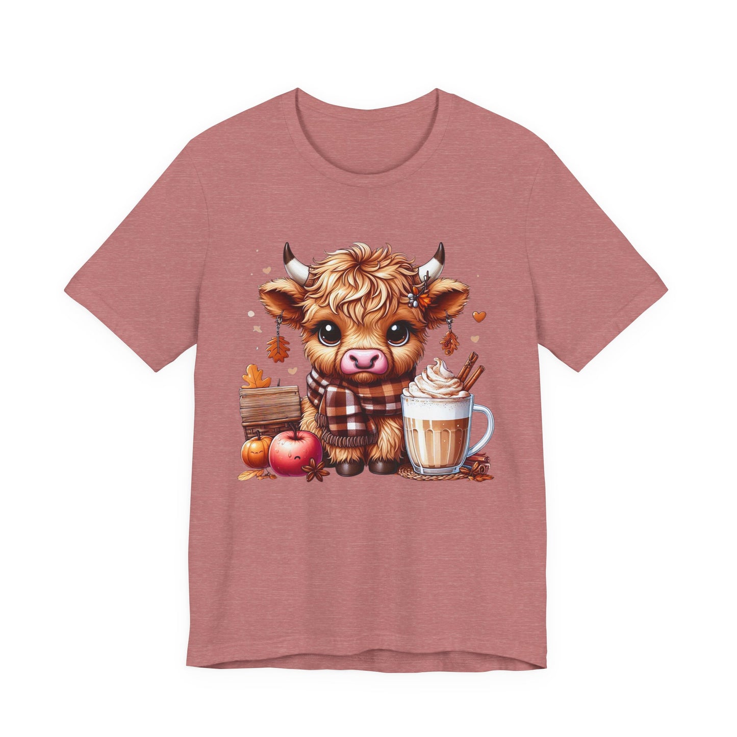 Autumn Cow Tee -