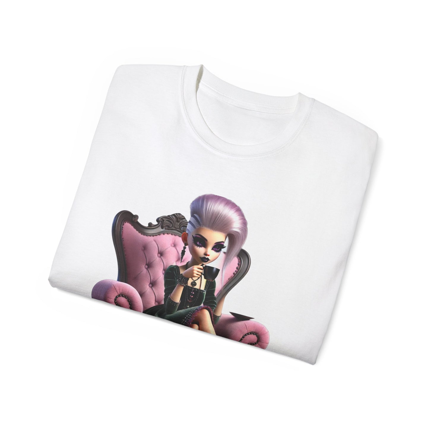 Chic Cartoon Sassy Tee