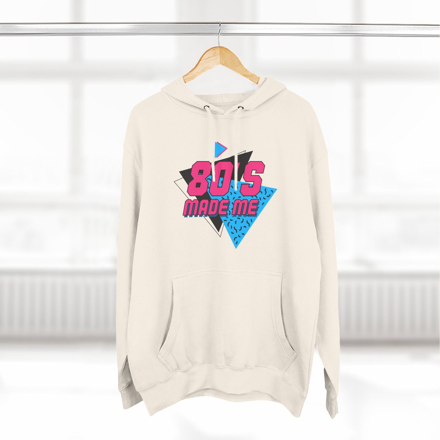Retro 80s Fleece Hoodie