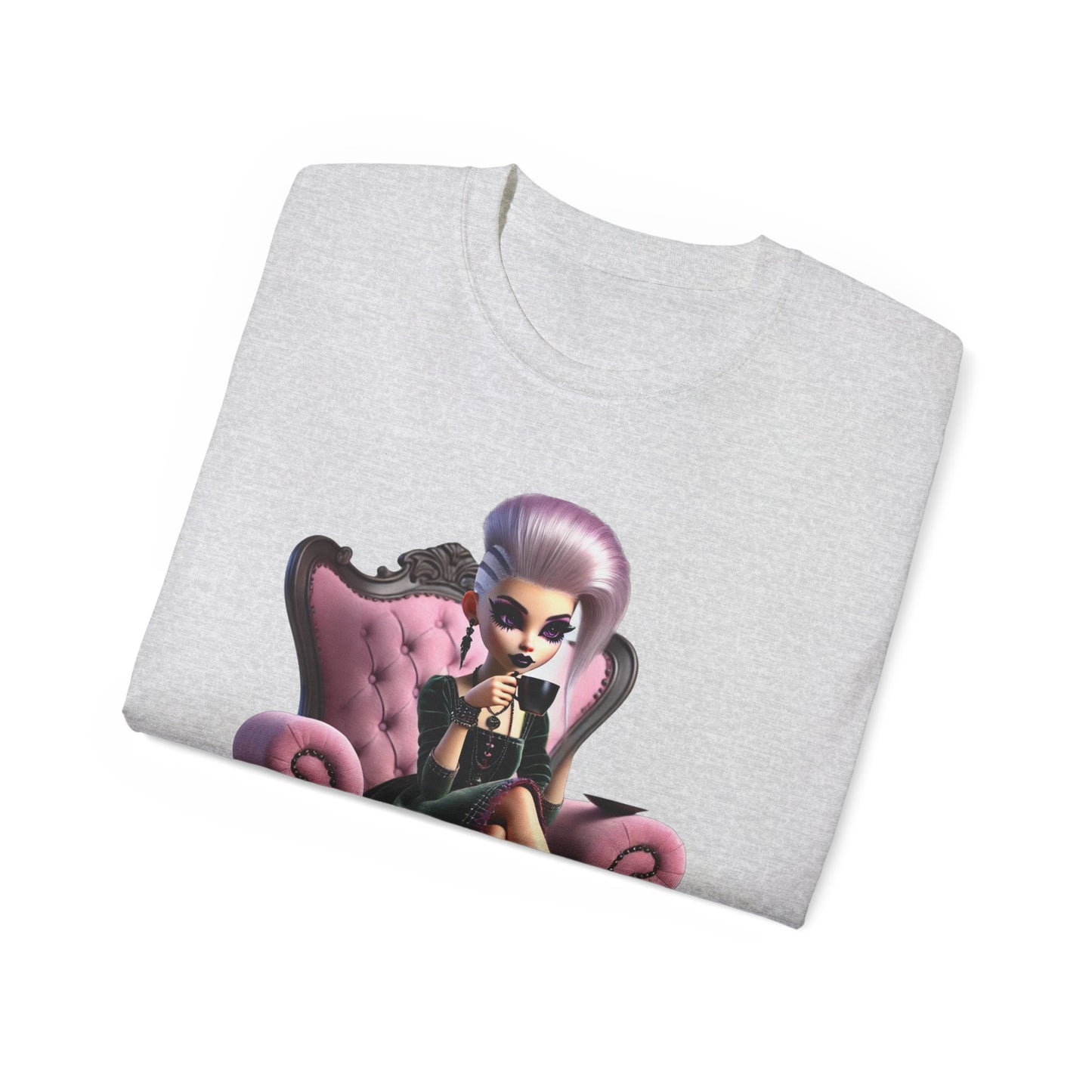 Chic Cartoon Sassy Tee
