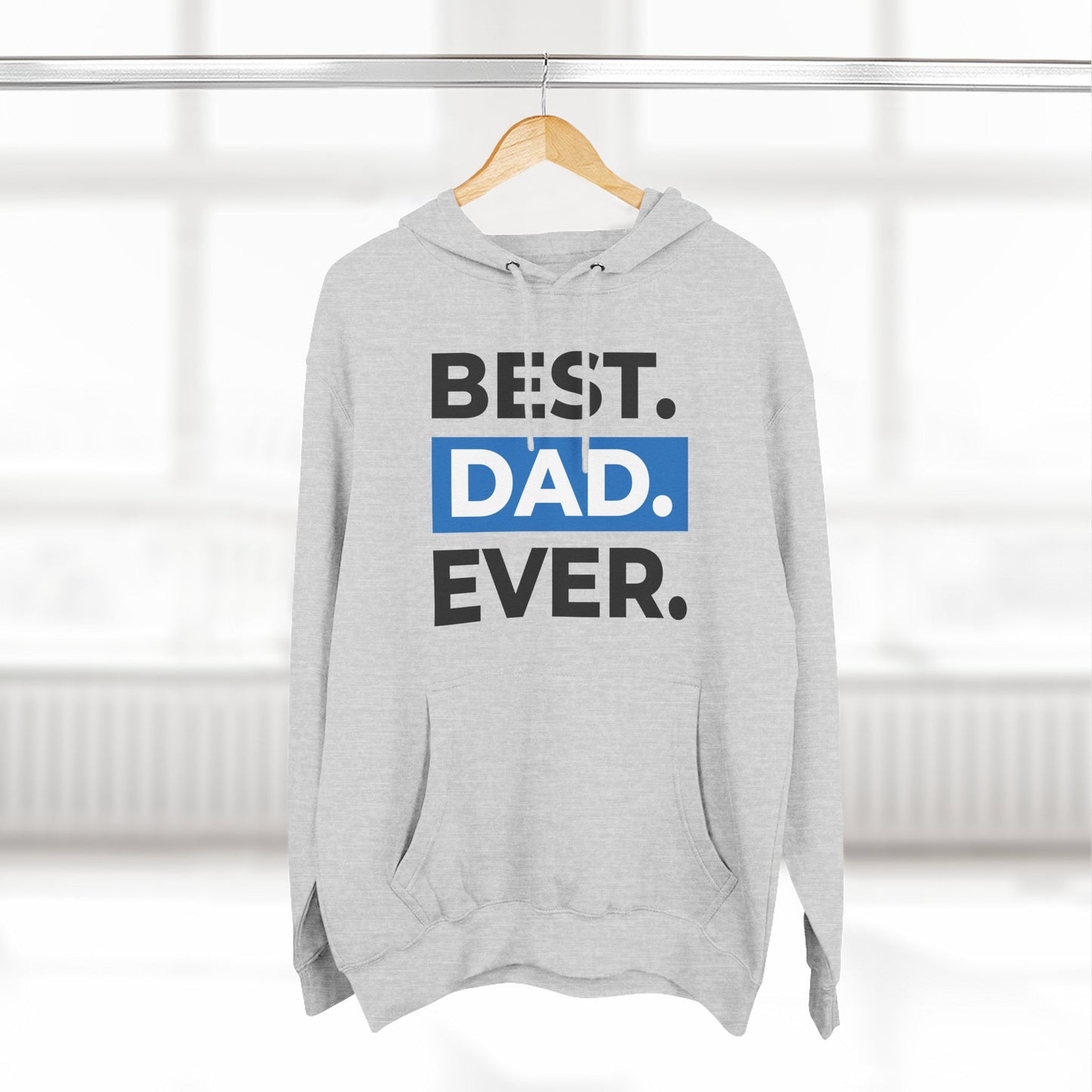 Best Dad Ever Hoodie | Perfect Gift for Father's Day, Birthday, Men's Casual Wear, Cozy Comfort, Family Celebrations