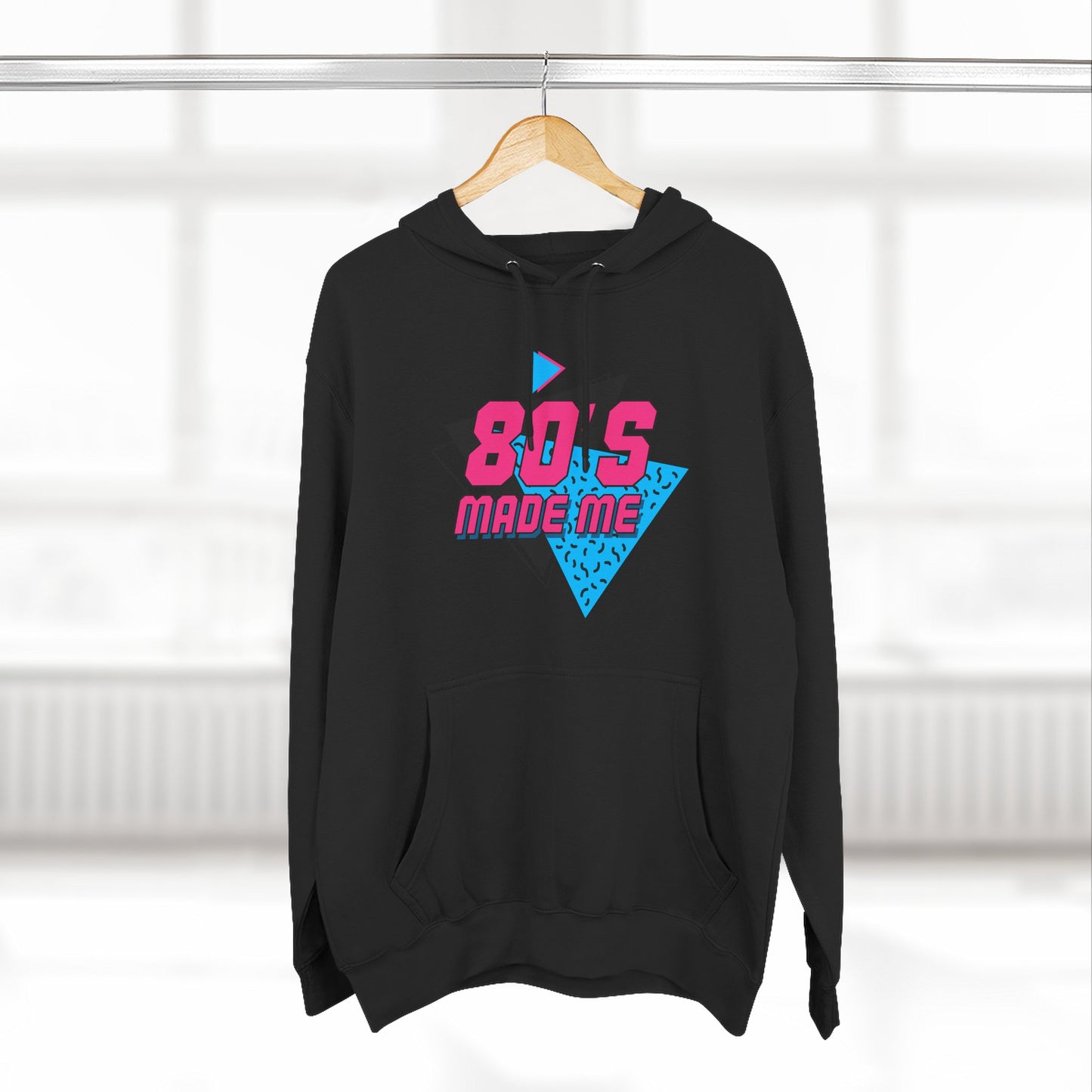 Retro 80s Fleece Hoodie