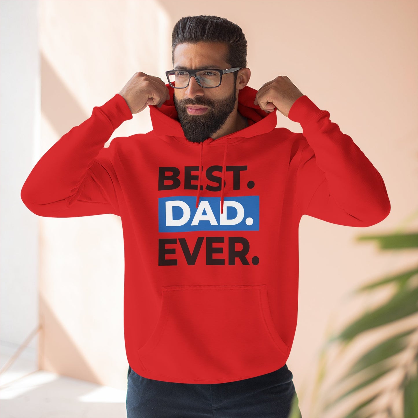 Best Dad Ever Hoodie | Perfect Gift for Father's Day, Birthday, Men's Casual Wear, Cozy Comfort, Family Celebrations