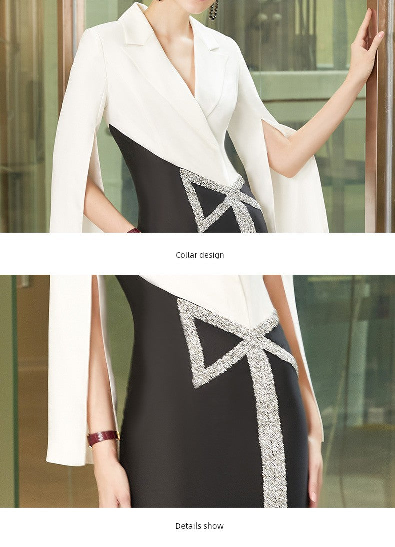 Creative Fox European Station Professional Banquet Evening Dress Dress