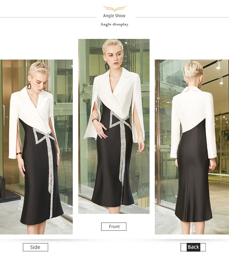 Creative Fox European Station Professional Banquet Evening Dress Dress