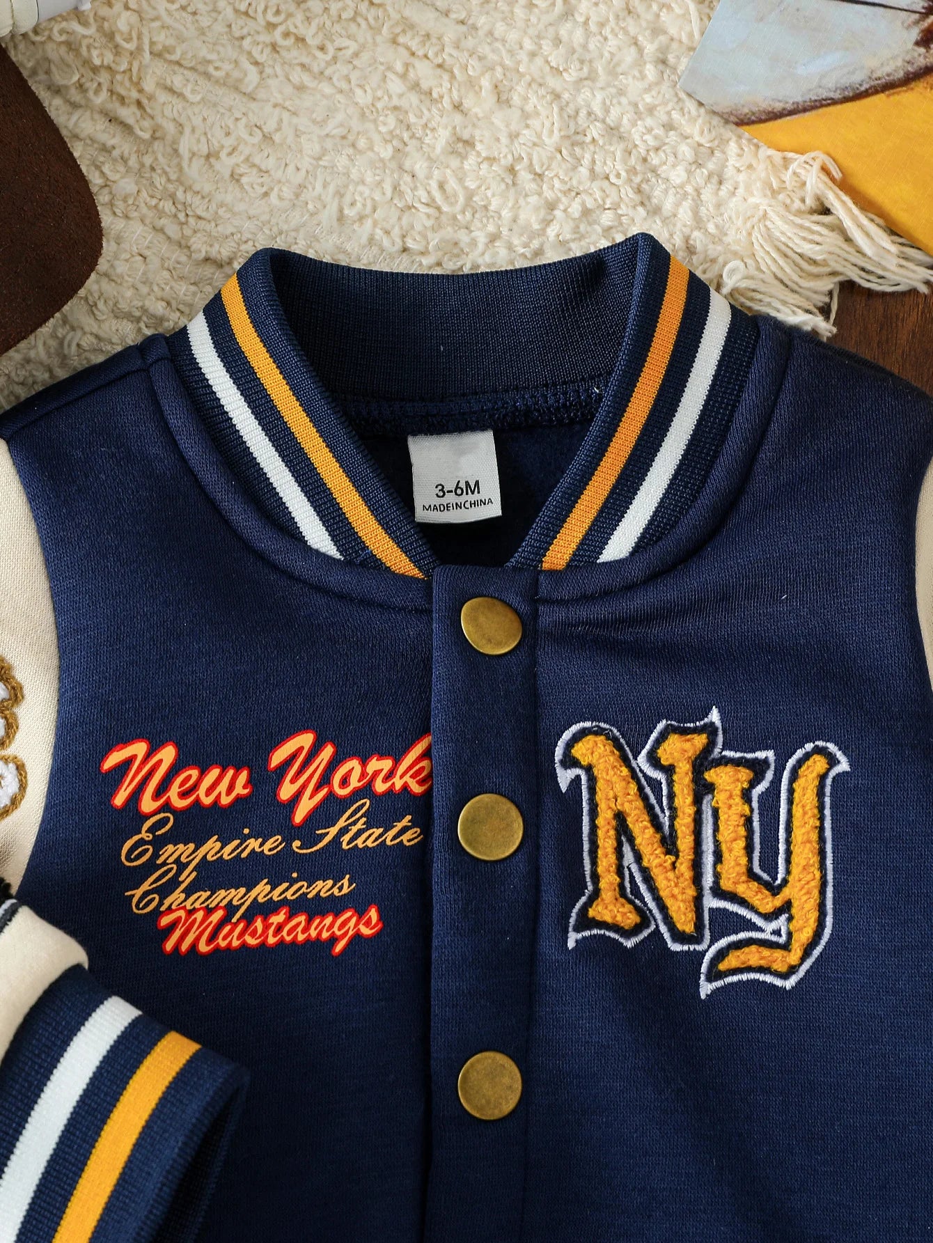 Baseball Fashion Jackets Baby Boys Embroidered Cardigan Autumn Spring Casual Outwears Trends Sweatshirt Coats For 1-3Y