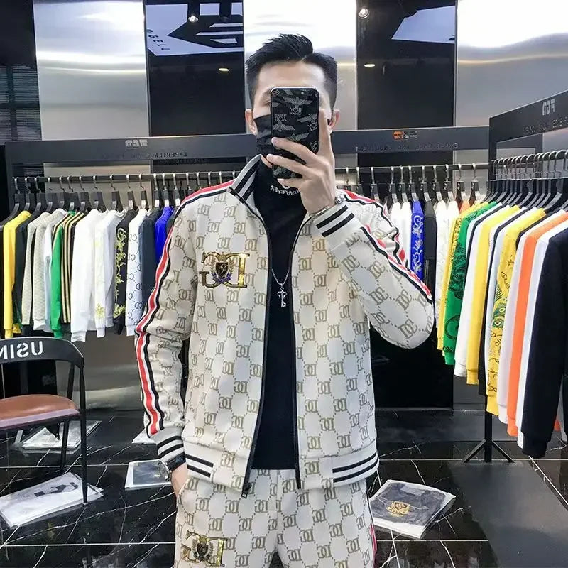 2026 new  Autumn Fashion Long Sleeve Cardigan Top Straight Pants